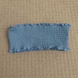 LA Hearts bandeau bikini top